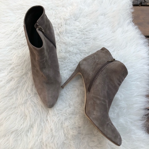 J Crew Metropolitan Suede Ankle Boots 